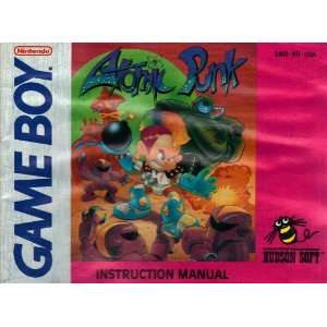 Atomic Punk GB Instruction Booklet (Game Boy Manual Only   NO GAME 