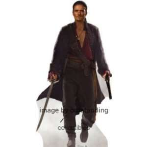 Will Turner Orlando Bloom Pirates of the Carribbean Life size Standup 