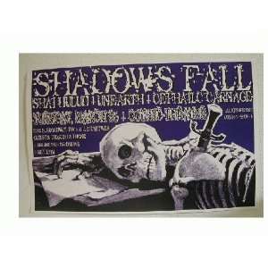  Shadows Fall Handbill Poster Shadows Fall: Everything 