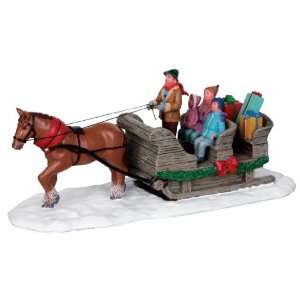   Cove Christmas Village Acessory   Sleigh Ride: Everything Else