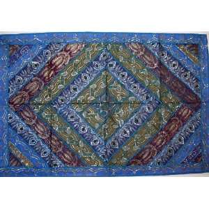   Ethnic Throw Tapestry India Wall Decor Hanging 60 in.