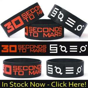 30 Seconds to Mars Brand New Wristband Bracelet Thirty Seconds to from 