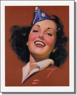 Chin Up by Jack Wittrup   Pin Up Girl Print art  