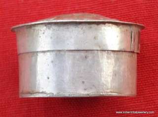 Material   Good silver and original old worn collectible piece.