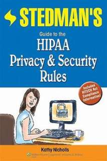   Guide to the Hipaa Privacy & Security Rules N 9781608310531  