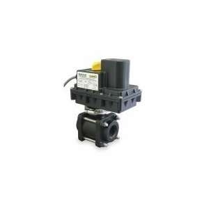  BANJO EV07524 Ball Valve,Electronic,3/4 In,24VDC,Poly 