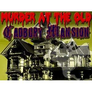   Mystery Party Game   Murder at the Old Cadbury Mansion Toys & Games