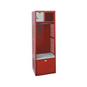  Athletic Locker w/Lock Box, Foot Locker, Rod (33Wx24Dx84H 