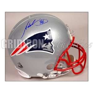  Adalius Thomas Autographed Helmet   Authentic: Sports 