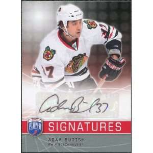   Be A Player Signatures #SAB Adam Burish Autograph: Sports Collectibles