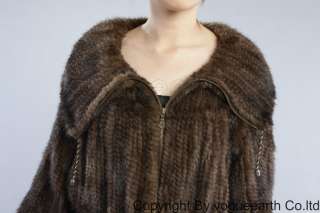 637 new real Mink fur brown coat/jacket/vest/shawls  