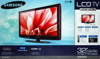 SAMSUNG LN32D405 32 720p WIDESCREEN LCD HDTV 036725236370  