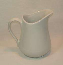 APILCO French Porcelain WHITE 32 ounce PITCHER  
