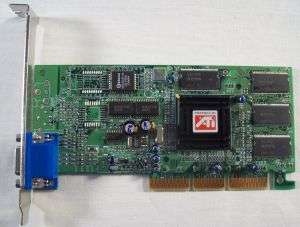 Rage ATI 128Pro Ultra 32M SDR Video Card   Used  