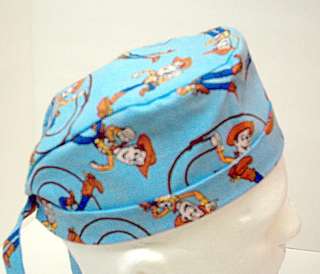 New Woody Cowboy Toy Story Childs Surgery Scrub Cap OR Hat Costume 