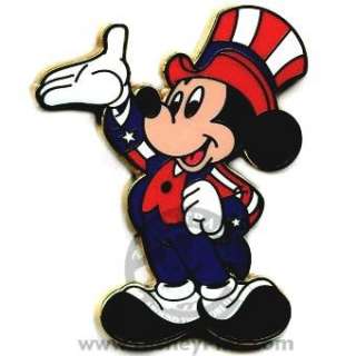 Disney Pin Americana Starter   Yankee Doodle Mickey  