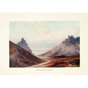   Frederick Widgery Coast Hike   Original Color Print