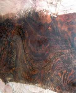   FIGURED Claro Walnut Natural Edge Table Top BURL: Wood Slab  