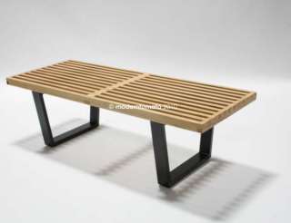 new 4 feet classic platform wood nelson bench  
