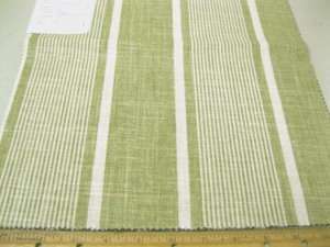 Fabric Waverly Linen Berkley Stripe Pear WV42  