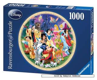   jigsaw puzzle 1000 pcs Round   Wonderful World of Disney 1  