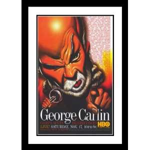  George Carlin Complaints Framed and Double Matted 32x45 