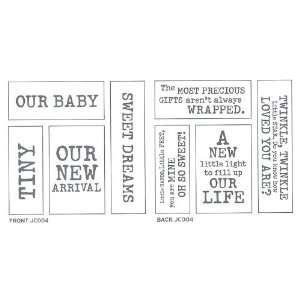  Rubber Stamp  Double Sided 