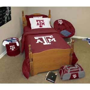  Texas A&M Aggies NCAA Bed in a Bag   Full/Queen Sports 