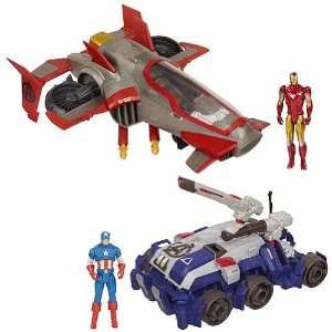  Avengers Movie Stark Tek Battle Vehicles Wave 1: Toys 