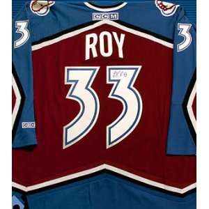  Autographed Patrick Roy Uniform   Replica: Sports 
