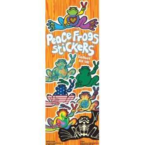  Peace Frogs Vending Stickers Toys & Games