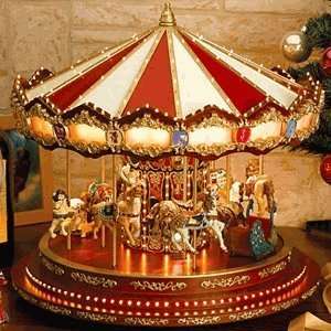  Mr. Christmas Royal Grand Marquee Carousel: Home & Kitchen