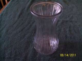 Very Nice Clear Vase by Hoosier Glass of Ohio 4086 B  