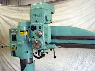 12 FOSDICK Sensitive Radial Drill Press, Click to view larger 