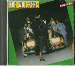 THE WHISPERS rare HEADLIGHTS 1997 8 song CD 724385579325  