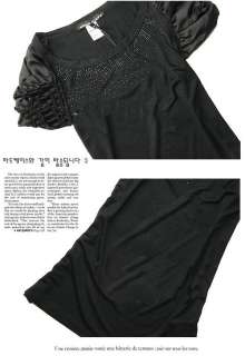   Womens Cotton Crystals Prints Short Sleeve T Shirt Tops #437  
