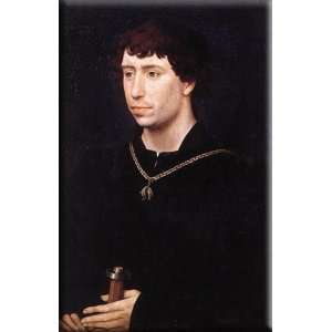   Charles the Bold 19x30 Streched Canvas Art by Weyden, Rogier van der