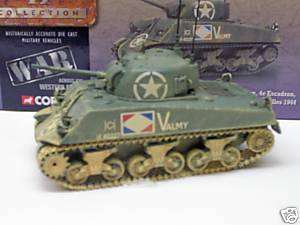 M4A2 Sherman French 1:50 Corgi Diecast Factory Built Model M4 Tank 