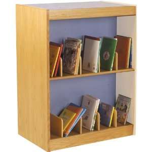   48H Wood Picture Book Double Face Adder Shelving