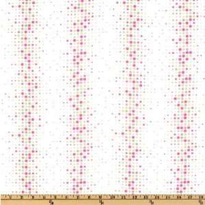  42 Wide Cotton Lawn Multi Dots White Fabric By The Yard 