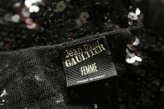 NEW Jean Paul Gaultier Jacket Sequined Sz 8 US  