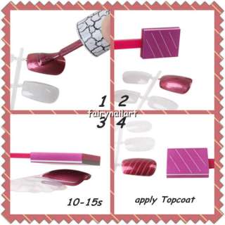 20 Color New Magic Magnetic Nail Art Polish Varnish +Magnet Plate 