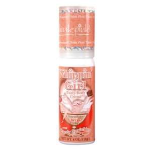  Think Pink Whippin Girl Body Creme, Choc and Chery With 