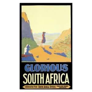  Cape Town South Africa Travel Giclee Poster Print by H.c 