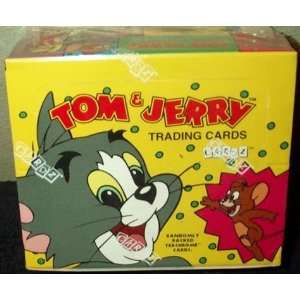  Tom & Jerry Cartoon Trading Cards Box  36 Count: Toys 