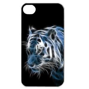   Tiger Animal 3 Image in iPhone 4 or 4S Hard Plastic Case Cover  