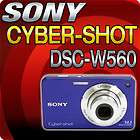 SONY DSCW560 (Blue) 14.1 MP 3.0 LCD 4X Zoom Digital Camera