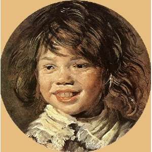   Inch, painting name: Laughing Child, By Hals Frans Home & Kitchen