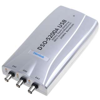 DSO 5200A 200MHz PC USB Digital Oscilloscope VISTA++++  