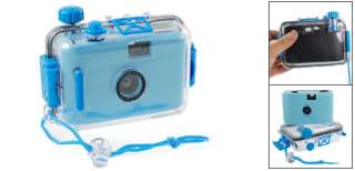 Clear Blue Waterproof Casing Emulational Camera Kid Toy  